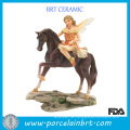 Magische Fee Reitpferd Figur